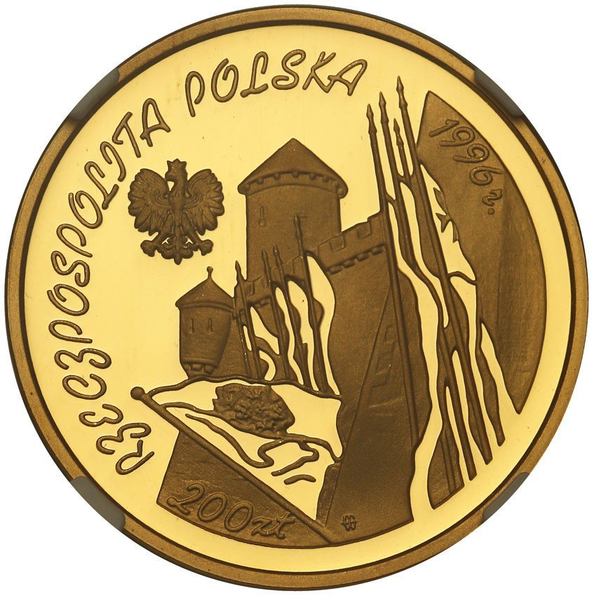 III RP. 200 złotych 1996 Henryk Sienkiewicz NGC PF70 ULTRA CAMEO (MAX)
